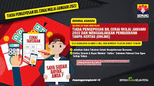 Tempoh pembayaran bil cukai taksiran. Majlis Perbandaran Sepang Sepang Bersih Hijau Dan Sejahtera