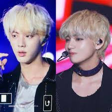 Bts V And Jimin In New Hair Colour 180622 New Hair Colors Bts V Hair Color