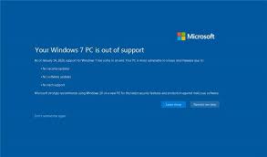(if your computer can boot into windows as normal, skip this step.) step 2. You Received A Notification Your Windows 7 Pc Is Out Of Support