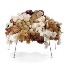 Fernando Humberto Campana Chair Made Of Teddy Bears Mobilier De Salon Chaise Fauteuil Art