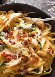 Stir in the sour cream and then stir the mixture into chicken and juices. Chicken Pasta Of Your Dreams Recipetin Eats