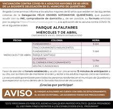 Phishing, malware/viruses, unwanted software, reported suspicious. Lanzan Convocatoria De Vacunacion Para Las Delegaciones Felix Osores Sotomayor Centro Historico Y Josefa Vergara Y Hernandez Codigoqro