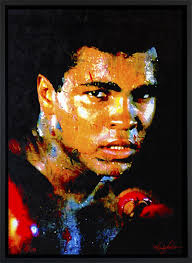 Find great deals on muhammad ali posters for sale! Muhammad Ali Wall Art On Canvas Framed Ar Mark Lewis Art