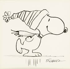 Snoopy Ice Skating For Lena Snoopy Coloring Pages Snoopy Snoopy Christmas What do you think of her new 'do? pinterest