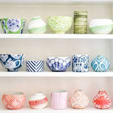 Colored Ceramics Pottery Painting Designs Handmade Ceramics Ceramics Pottery Art