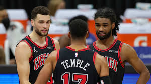 #zach lavine #nba #minnesota timberwolves #texas basketball #gif #sports. Zach Lavine Coby White Make Three Pointer History In Bulls Win Sports Illustrated