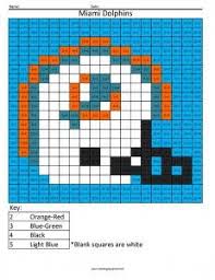 Afc Multiplication And Division Coloring Squared Football Coloring Pages Plastic Canvas Patterns Beading Patterns