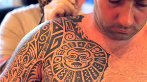 Polynesian tattoo is a unique style that has great impact on modern tattoo design. Max S Tattoo Studio Tribal Tattoo With Polynesian Style Elements Youtube