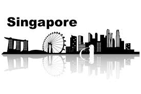 Black And White Skyline Singapore Skyline Skyline Black And White Illustration Sponsored Skyline Singapore Black Illus Singapore Art Singapore Black And White Illustration