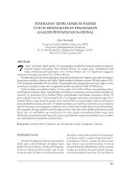 Alasan pendapatan perkapita sebagai indikator keberhasilan pembangunan ekonomi adalah karena, pendapatan perkapita yang semakin naik, disebabkan oleh stabilitas perekonomian yang baik pula. Http Journals Ums Ac Id Index Php Jpis Article Download 852 572
