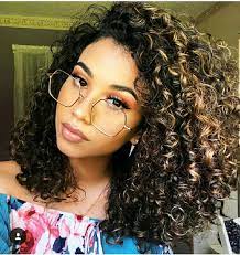 Curly Hair With Blonde Black Mix Curly Hair Styles Naturally Mixed Girl Curly Hair Curly Hair Styles