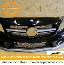 Pare Chocs Complet Feux Avant Mercedes Cla Amg W117