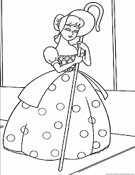 Bo Peep Toy Story Coloring Pages Toy Story Coloring Pages Cute Coloring Pages Coloring Pages