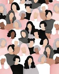 Women Who Draw Women S March 2017 Valerylemay Illustration Frau Illustration Kunstproduktion