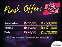 Travel Festival Returns Flash Offer Valid Only Till 7 30pm Today Stay Tuned For More Amazing Deals Till 9 P M Walk In Airline Deals Travel Qatar Airways