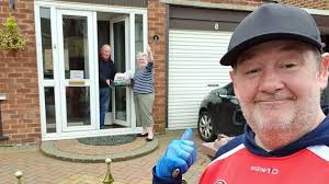 Coronavirus: St Helens fan Johnny Vegas and rugby league stars lend a  helping hand