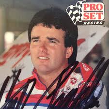 Vtg 1991 Pro Set Racing Signed Card Hut Stricklin Head Shot NASCAR  Autographed