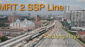 This sungai besi lrt station is served by the sri petaling line lrt and was opened in 1996, along with 17 other lrt. Serdang Raya Mrt 2 Ssp Line Update Youtube