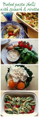 Baked Conchiglioni Pasta Shells With Spinach And Ricotta The Pasta Project Recipe Stuffed Pasta Shells Italian Dinner Recipes Recipes