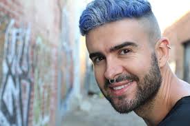 With the striking hair color and the intensity as blue black, you should use hydrogen perxide solution mixed with strawberries in about 15 to 20 seconds and then apply to hair before shampooing. 20 Best Hair Colors For Men That Are Perfect For Pinoys
