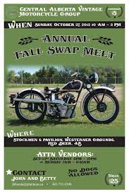 Central Alberta Events Riding Motorcycle Event Swap Meets