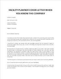 The paragraph cover letter is the most common form of cover letters and is probably the format you'll end up using the most often, especially if you are just starting out in the job market or don't have a ton of experience yet. Facility Manager Cover Letter Sample