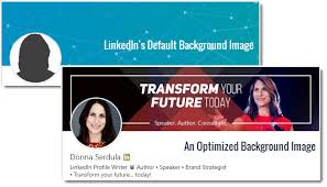 (a photo that focuses on the face and shoulder area). Linkedin Profile Optimization For Dummies Background Image Guide