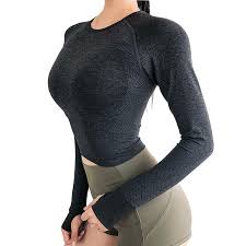 If you're still in two minds about body tee shirt femme and are thinking about choosing a similar product, aliexpress is a great place to compare prices and sellers. Fashion Solid Color Seamless Crop Top Womens Elastic Fitness Activewear Femme Womens Body Building Sporting Tops Buy Funny Shirts Interesting Tee Shirts From Acore 36 21 Dhgate Com