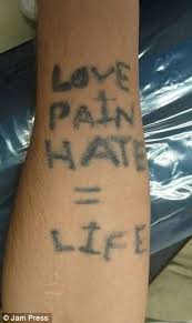Select from premium shai bolton of the highest quality. Incredible Pictures Show The World S Worst Tattoos Express Digest
