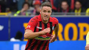 Assisted by christian günter with a cross following a set piece situation. Christian Gunter The Mackenzie Boys Boot Room