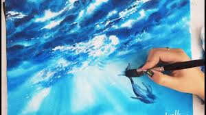 The best selection of royalty free under the sea ocean watercolor painting vector art, graphics and stock illustrations. Time Lapse Watercolor Underwater Whale By Untamed Little Wolf Youtube
