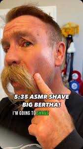 I hear so many comments about how long wet shaving takes. Not really. , So  here is a 5:35 ASMR shave. Now it would be faster, but I am concerned with  each angle, making sure I can see myself in my ...