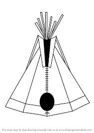 This is an easy tutorial that kids, teens, and adults will enjoy. Learn How To Draw An Indian Tipi Everyday Objects Step By Step Drawing Tutorials