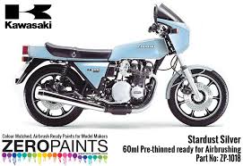 Kawasaki Z1 R Stardust Silver Paint 60ml