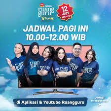 Nah, jika anda membutuhkan aplikasi belajar. Ruangguru Jadwal Pagi Live Spesial 12 Jam Menuju Facebook