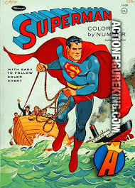 Print superman coloring pages for free and color our superman coloring! Superman 1966 Color By Number Whitman Coloring Book