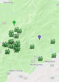 Wintergreen Hiking Trail Map Trail Map — Wintergreen Property Owners Association