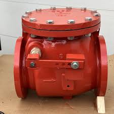 8” FLANGED CHECK VALVE OL&W Clow Lever & Weight, 18” Lay ...