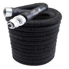Panacea 84018 finial garden hose hanger, black. Pocket Hose Silver Bullet 1 05 In X 100 Ft Standard Duty Expandable Water Hose 13490 6 The Home Depot