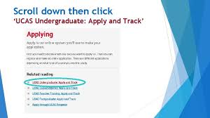 Go to ucas track sign up page via official link below. Ucas Application Guide Scottish Wider Access Programme Swapwest
