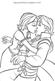 This drawing was made at internet users' disposal on 07 february 2106. Rapunzel Coloring Pages
