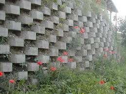 Follow the block manufacturer's instructions for wall height limits. Italian Garden Concrete Block Retaining Wall Garden Retaining Wall Cinder Block Garden Cinder Block Garden Wall