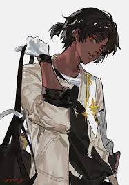 Commission to rukarion | anime demon boy, white hair anime guy, elsword anime. á´´á´¼á´ºá´³ On Twitter In 2021 Anime Character Design Black Anime Guy Character Art