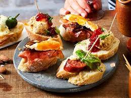 Dreimal Pintxos Nach Art Der Basken Rezept Lecker Partyrezepte Fingerfood Fingerfood Lecker