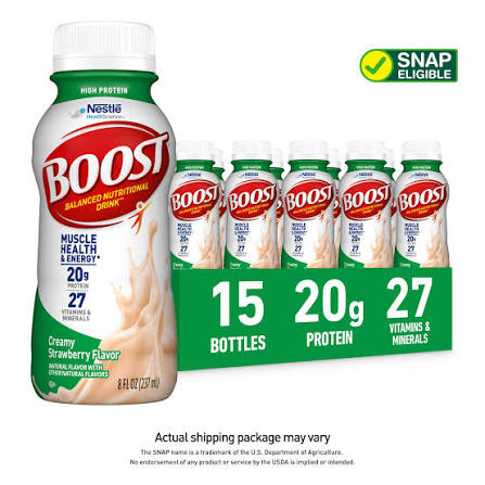 BOOST Original Rich Chocolate Nutritional Drink 8 fl oz, 24 Pack with 10 g  Protein and 27 Vitamins - Walmart.com