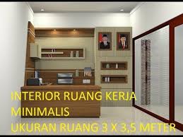 Desain rumah minimalis yang pertama cukup sederhana. Contoh Desain Interior Ruang Kerja Cantik Bingitzz Youtube
