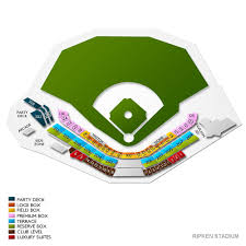 Ripken Stadium 2019 Seating Chart