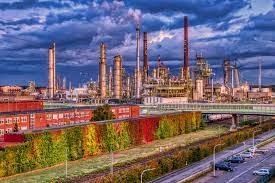 Linie s 11 richtung bergisch gladbach Chempark Dormagen Foto Bild Industrie Motive Industriefotografie Bilder Auf Fotocommunity