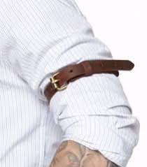 Sheehan Co Leather Arm Garters One Size Brown Mens Fashion Store Mens Accessories Mens Fashion Work