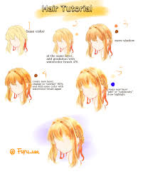 This way it can be drawn quickly, with in this tutorial, i will show you how to draw various manga hairstyles: Hair Tutorial Furuwa Illustrations Art Street
